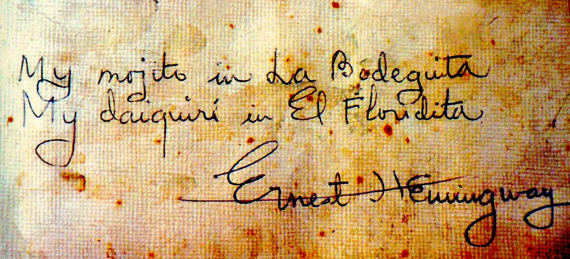 mmastropietri's tweet photo. "My mojito in La Bodeguita, My daiquiri in El Floridita"
Ernest #Hemingway
#21luglio
#mojito #daiquiri #Cuba #LAvana https://t.co/eU4o199Pc9