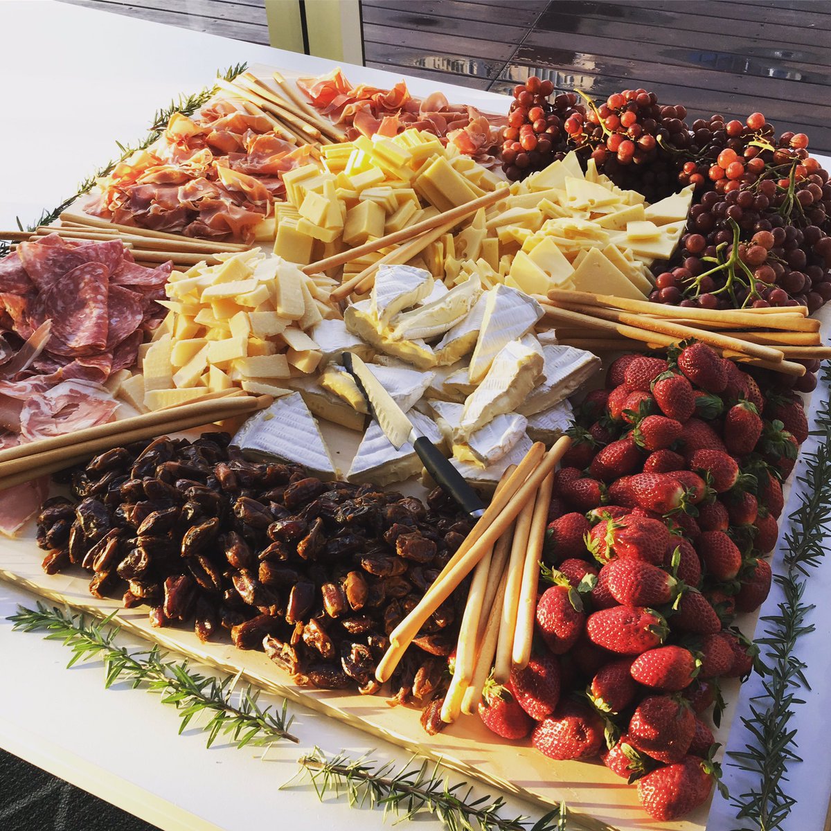 anastasia_z_au's tweet photo. Cheese,cured meats and fruit 👌 #sydney #bloomberg #humanitix #launch #masterchefau #cheese #antipasto @masterchefau https://t.co/qNY7LeV4Nn