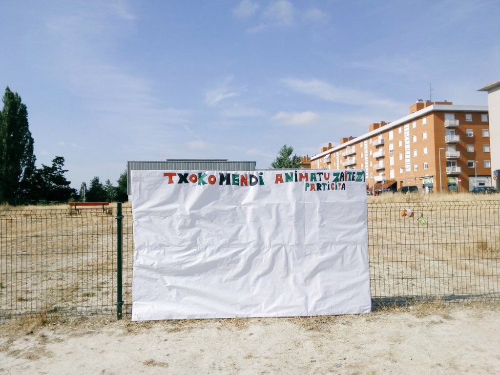 BideberriMendi's tweet photo. Dena prest! Todo listo para esta tarde!  ANIMATU ETA PARTE HARTU https://t.co/o43Sdpjlsq