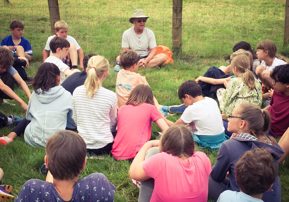Exploration_Soc's tweet photo. #StoryTime with author DJ Brazier @ Bushman Expedition! #CouldYouSurvive 
@authorboatman https://t.co/1k1y1yTYsY