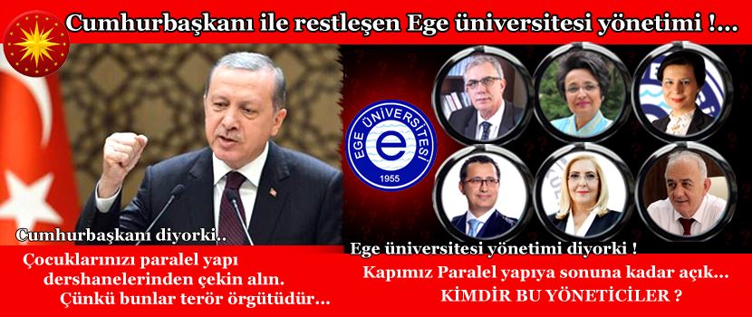 Cumhurbaşkanı ile restleşen ege üniversitesi yönetimi...
temizellergazetesi.com/haber/75/cumhu…