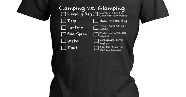 modernglamping's tweet photo. Just Pinned to Products: Camping vs. Glamping Checklist T-shirt https://t.co/38o6mOnsmm https://t.co/5iJhfHk0XI