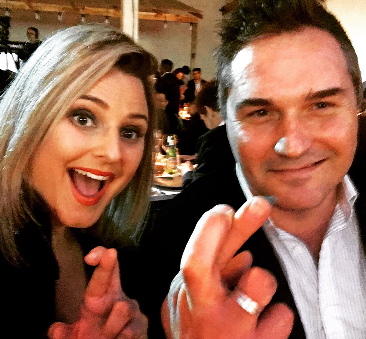 tribe's tweet image. Our TRIBE crew at @UnleashedAwards, nominated for Best Start-up Tech Innovation. Go Chris &amp;amp; Corina! #unleashedawards