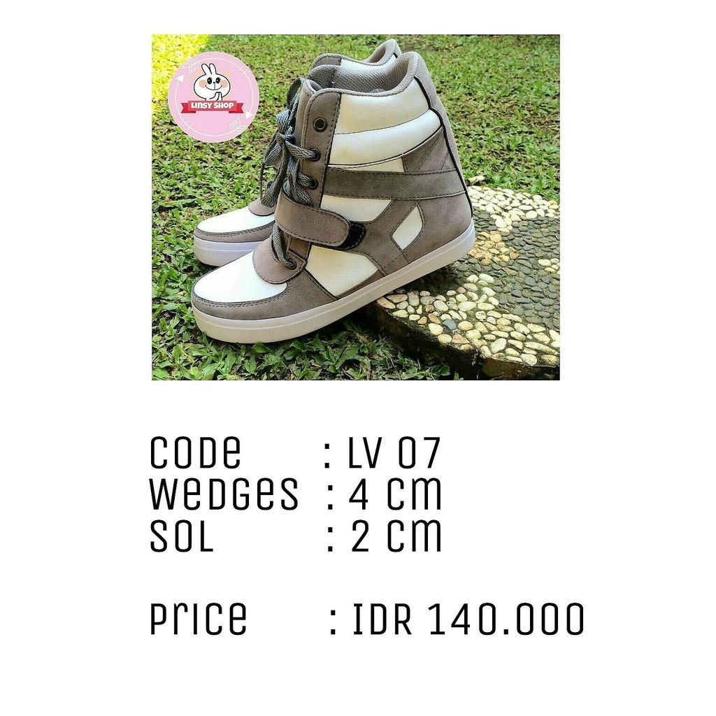 LinsyShop's tweet photo. READY STOCK!
Wedges Sneakers. Keterangan &amp; harga ada disetiap foto. Size 36-40 https://t.co/T3QpXEM3m6