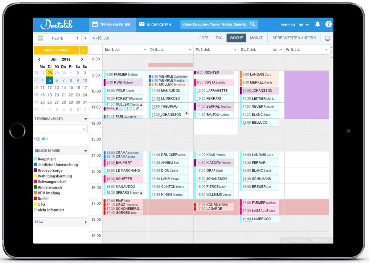 Weniger Telefonate, mehr Zeit für Patienten: der Terminkalender für Ärzte von <a href="/Doctolib_DE/">Doctolib Deutschland</a> bit.ly/29Vxizv