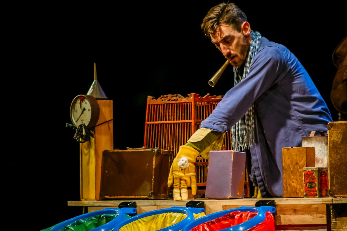 UK's @TheatreRites bring their #RecycledRubbish show to @festofcuriosity Dublin, 22-23 July bit.ly/2a1zt2Q