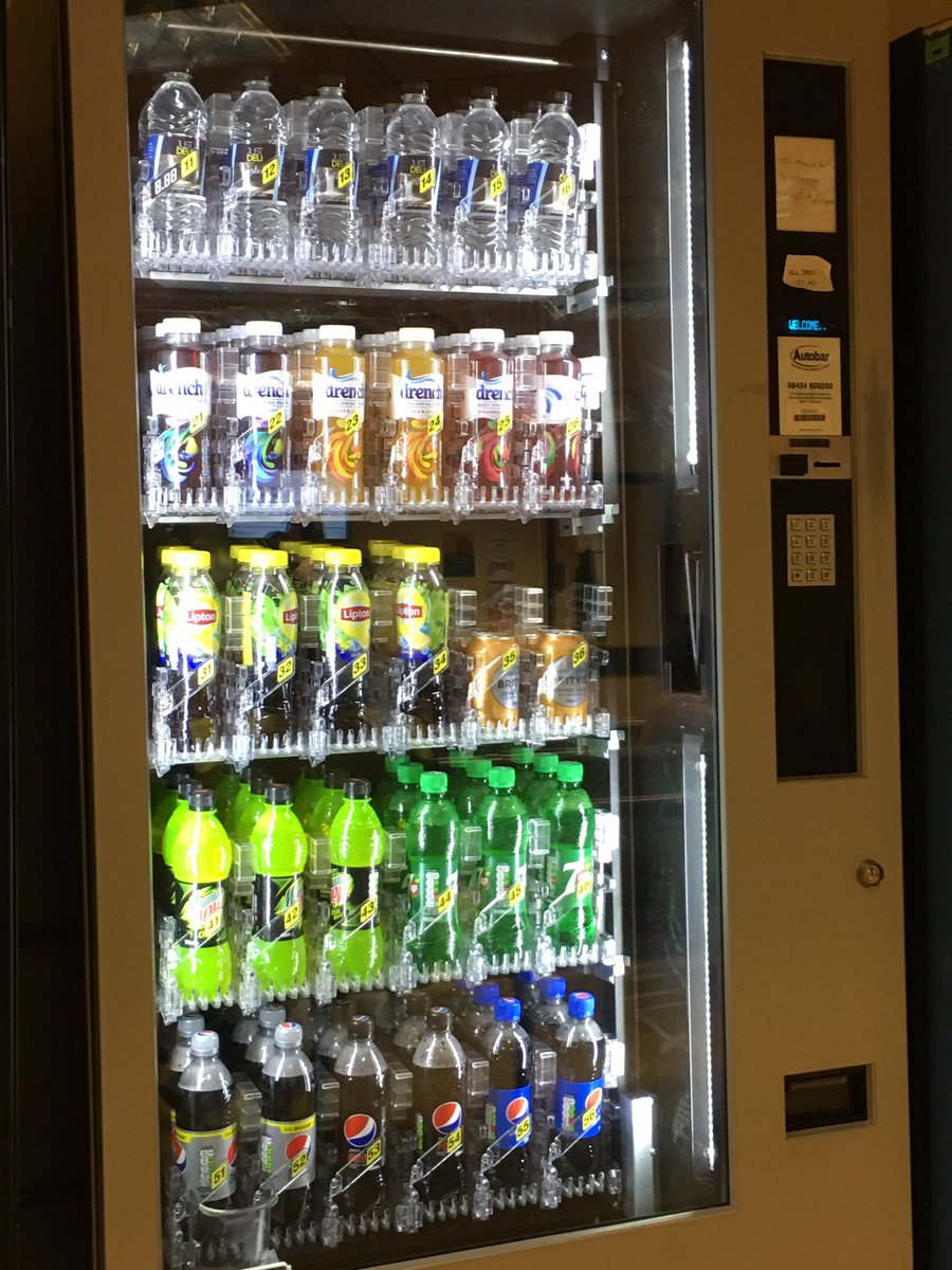 SuperPowders's tweet photo. Vending at the @RoyalFreeNHS is 80% #Britvic 👍🏼 Love it! https://t.co/mIbddtOZGp