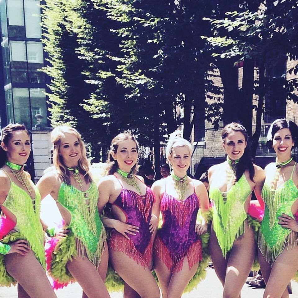 #ThrowbackThursday Performing @ Devonshire's Square Harlequin Euro Festival 2016 <a href="/The_Show_Dance/">The Show</a> #dancers #showgirls