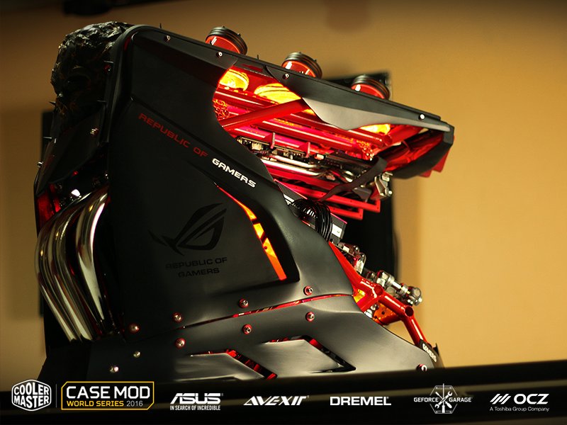 CoolerMasterEs's tweet photo. -"No se gana con el Hardware, se gana con el Corazón".Así Modder CROW ganó los 2 últimos campeonatos
#CMCaseMod2016 https://t.co/sqshgl8Jis