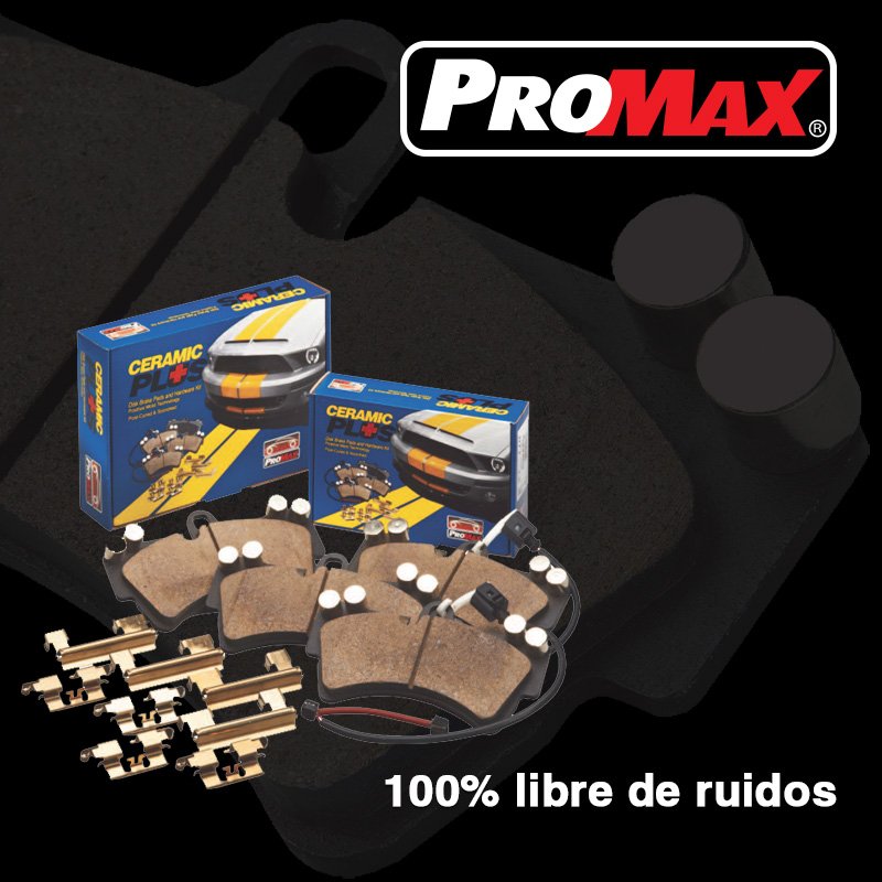 PromaxEcuador's tweet image. Las pastillas #Promax #CeramicPlus garantizan #Calidad en sus materiales, son 100% Libre de ruidos.