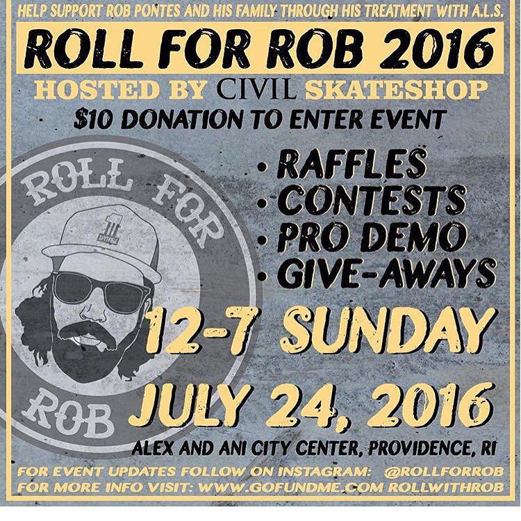 TheoryHolyoke's tweet photo. #rollforrob this Sunday! https://t.co/oka2fbUB90