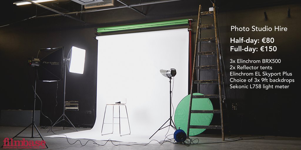 Our brand new photo studio is now available for hire here in the basement of <a href="/Filmbase/">Filmbase</a> bit.ly/2a1Dt3c