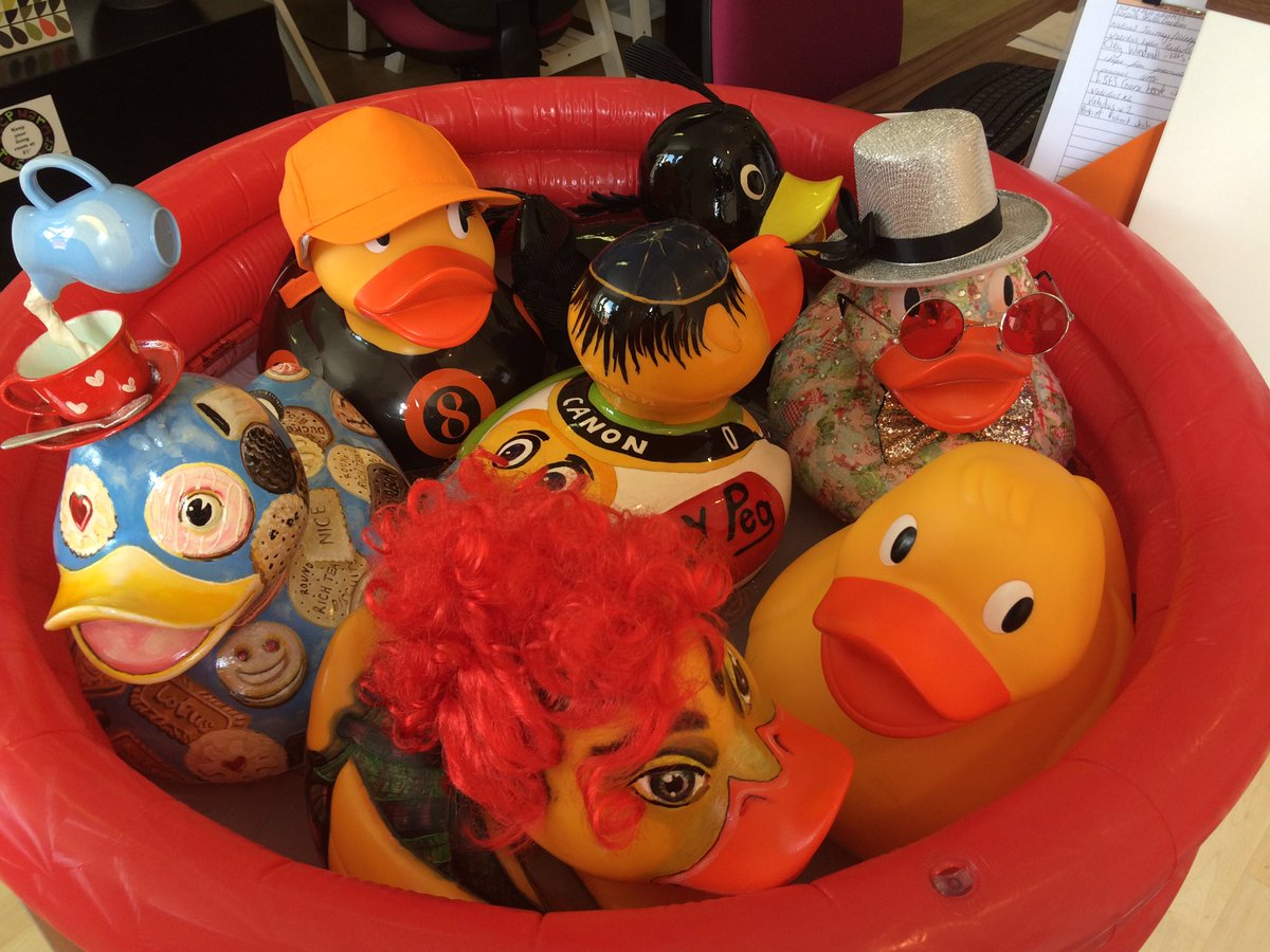 h8chi_duck's tweet photo. So glad to have So many friends here today @No8ThorpeRoad ! We have overfilled the paddling pool! #oops #duckfun https://t.co/HaclDlbEIx