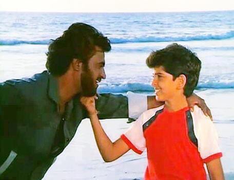 HunnySiddhant's tweet image. now i get it.. @iHrithik became #krishh because rajni sir made him