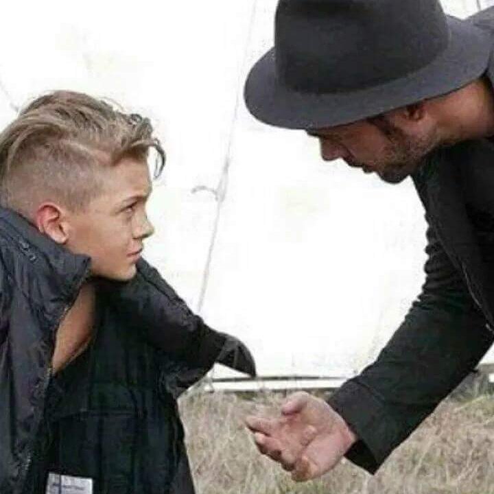 Two warriors , one picture <a href="/TheVeilFilm/">The Veil</a> <a href="/willylevy29/">William Levy</a> <a href="/Tophy19/">Christopher A. Levy</a>