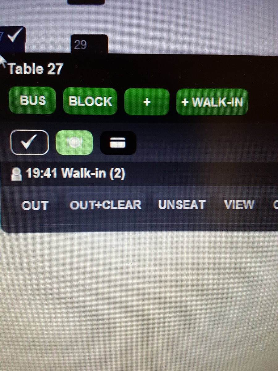 Tables Top Tip - make sure you have "Out+Cleared" all guests at the end of the night