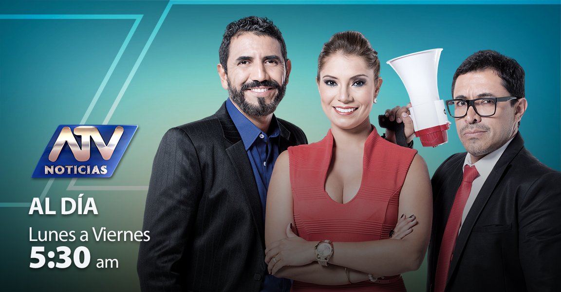 atv_noticias's tweet photo. [#ENVIVO] Manténgase informado con Fernando, Alicia y Adolfo en #ATVNoticias #AlDía ►https://t.co/3lEAlwQS8I https://t.co/pLUbYIErPi