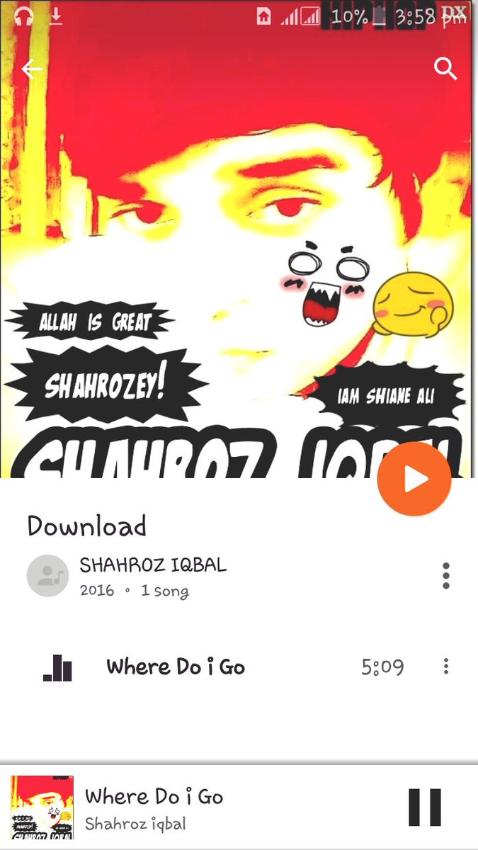 Saramehdi22's tweet photo. Listening to where do i go by shahroz iqbal https://t.co/NVmLq2INkK