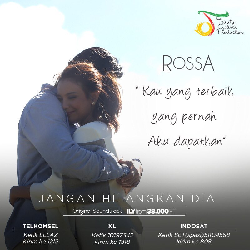 Rossa jangan hilangkan dia lirik