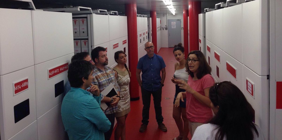 Interesante visita al archivo de #Rivas. Gran trabajo que garantiza el acceso a la info y conserva nuestra historia