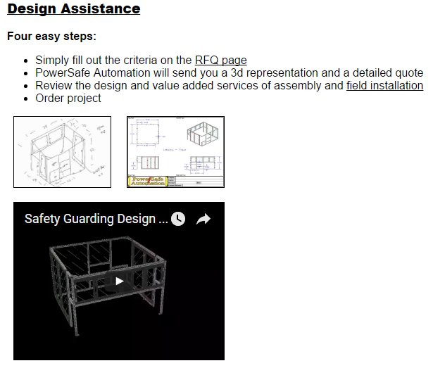 SafeAutomation's tweet photo. Check out the video of the enhanced design service offered by #PowerSafeAutomation - https://t.co/wcFVx28KO5 https://t.co/OqkCIWXTGN
