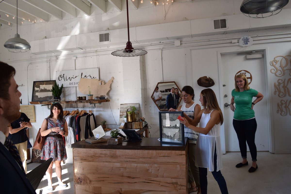 covingtonkygov's tweet photo. A big thanks to @grainwell for showing us around your woodshop &amp; boutique! @NewCoCincinnati #NewCoCincy #lovethecov https://t.co/FsG0uy9VZQ