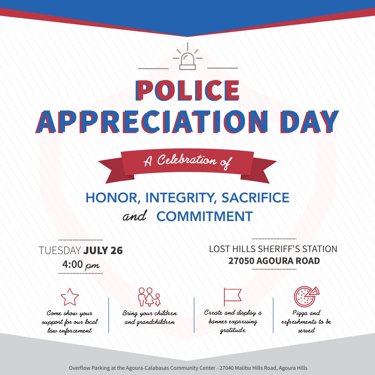 CityMalibu's tweet photo. Join us at #Malibu Lost Hills Sheriffs Station for Police Appreciation Day Tues, 7/26 4PM! https://t.co/CJBImPRQ2K https://t.co/qVc8iSnk6O