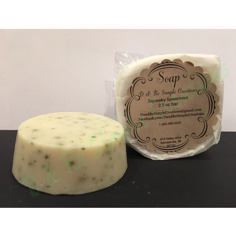 D_ReCreations's tweet photo. Squeaky Spearmint 
#soap #SeaSaltScrub #essentialoil.
#simplepricing https://t.co/JQcP8RXusD