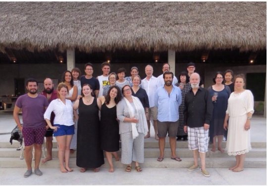 montabonel's tweet photo. Thanks to the participants in the #thinktank #MediaintheExpandedField for a great time at @casawabi 
#21stcmuseum https://t.co/ErCpmb30Rq