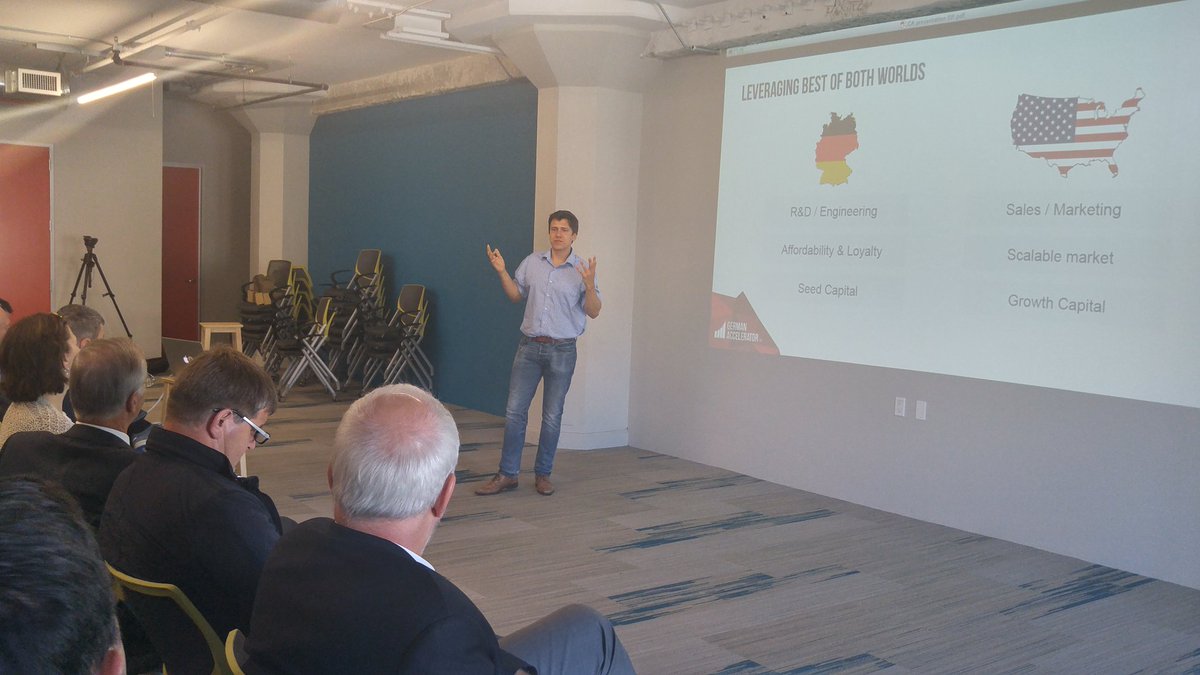 Franc_Bogovic's tweet image. “How to think big” #GermanAccelerator helping EU startups/investments to survive in“Silicon”environment @MichalBoni