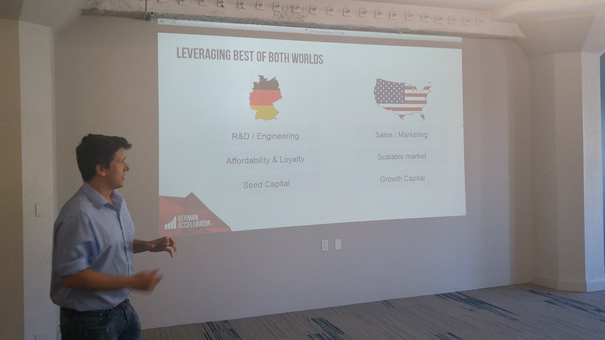 Franc_Bogovic's tweet image. “How to think big” #GermanAccelerator helping EU startups/investments to survive in“Silicon”environment @MichalBoni