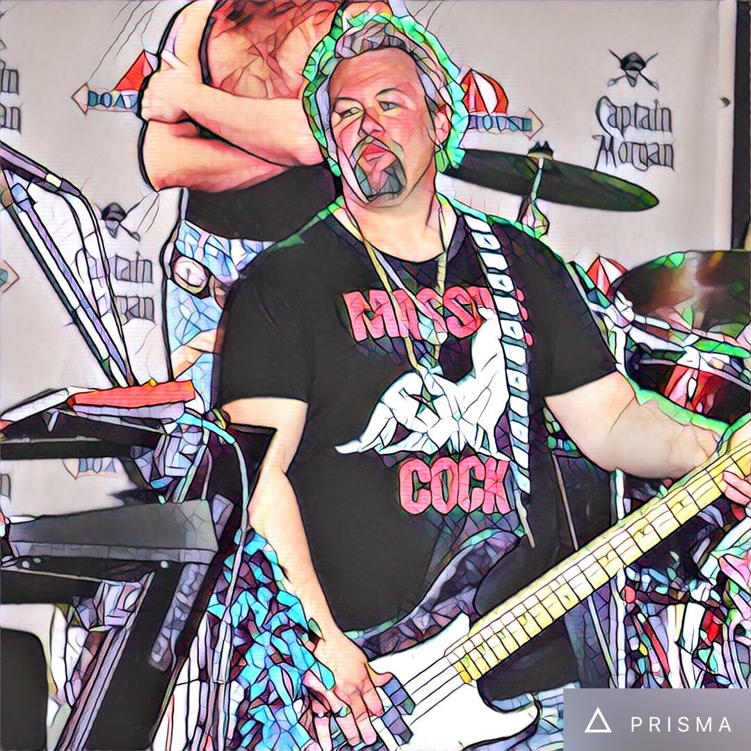 theprettyfilth's tweet photo. Rockin my @ASHBAclothing #MassiveC@ckShirt #BassPlayer #Bass #Glam #Art @DjASHBA #ThePrettyFilth #Ilovethe80s https://t.co/np74ZAacZH