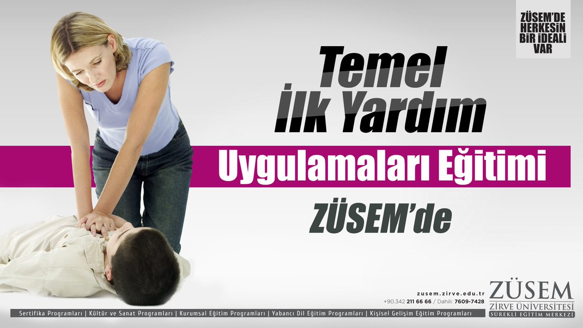 Zusem_Zirve's tweet photo. -Tıbbi Sekreterlik
-Temel İlk Yardım 
-Optisyenlik 
-İşyeri Hekimliği Kursları 
Detaylı Bilgi İiçin: 0342 211 6666 https://t.co/whaqwXIW5W