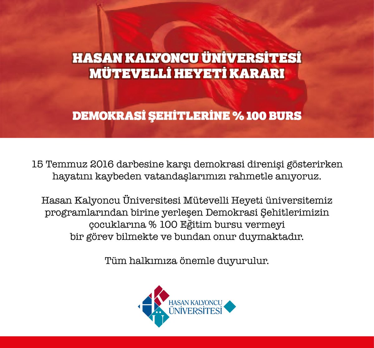 Hasan Kalyoncu Üniv (@hkunv) on Twitter photo 