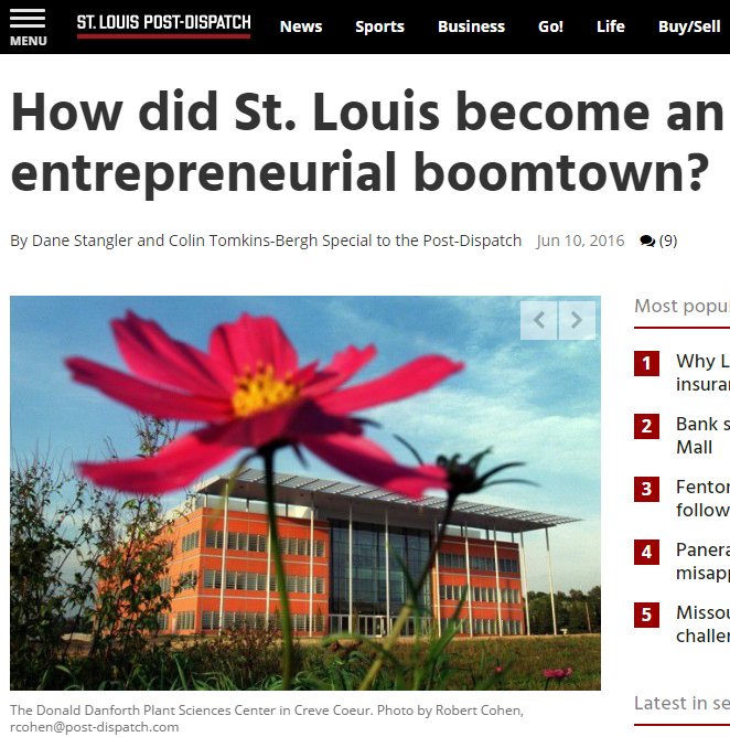 How did St. Louis become entrepreneurial boomtown? #startup <a href="/lockerdome/">Ecchi Paradise</a> @RoverTown @aisle411 stltoday.com/business/local…