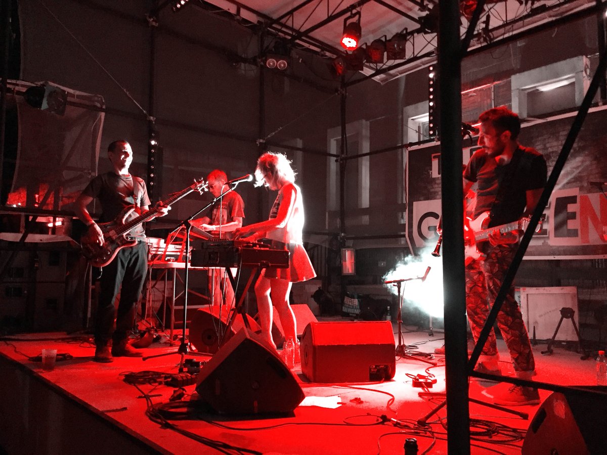 Grosse soirée hier à #lastationgaredesmines pour la #umansoundparty avec #celinetechnorama