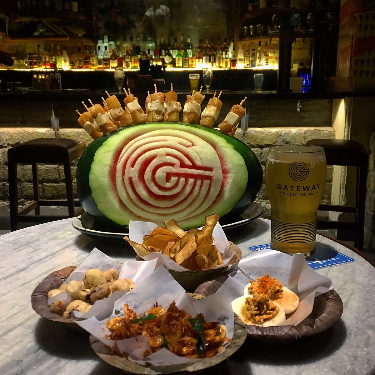 bombaycanteen's tweet photo. Excited to host @gatewaybrewery's launch of #ExplorerTap at @Bombay_Canteen tonight. We're ready with our chintus! https://t.co/fFfZ7xageH
