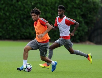 Latihan terakhir jelang laga pramusim perdana besok malam melawan RC Lens.