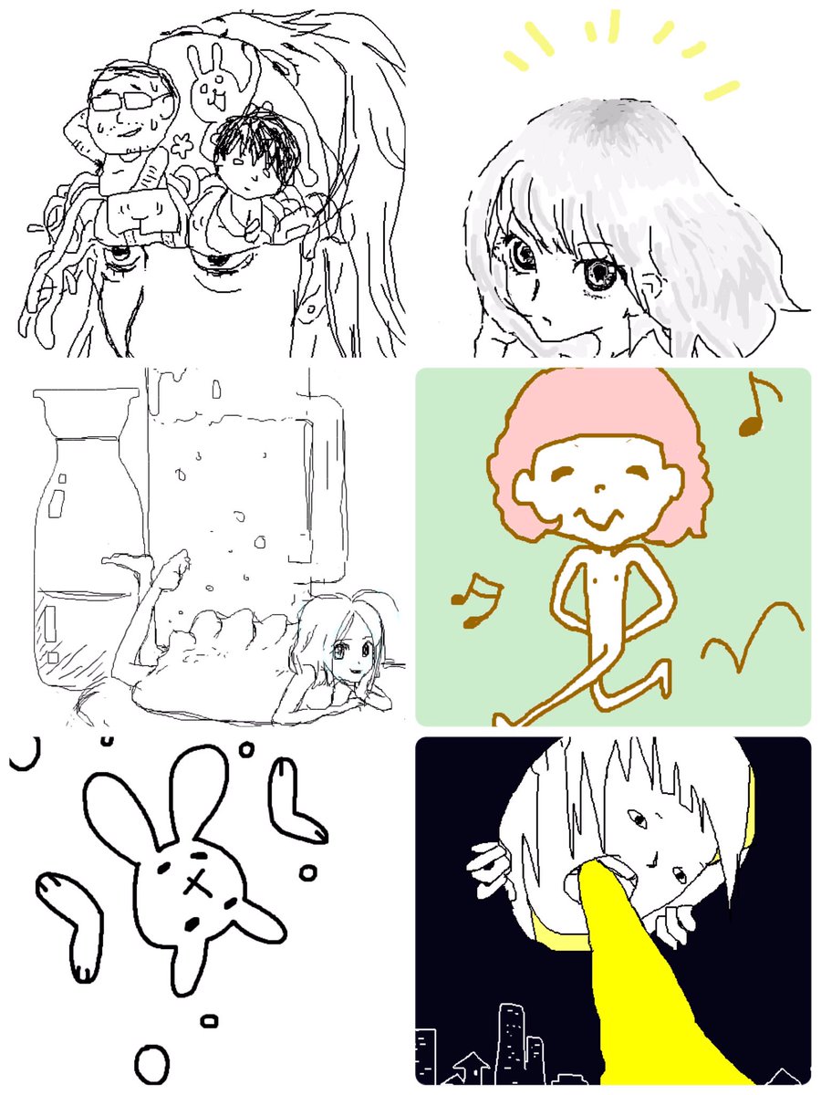 昔どんな絵描いてたっけーって思って何年ぶり?にmixiの記憶スケッチなんか見てみたら懐かしすぎて泣けてきた😫マウスで頑張って描いてたな😫
私らしいな〜って感じ💥良くも悪くも🙈 