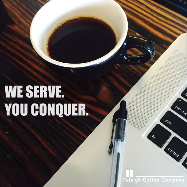 We serve. You conquer. Empowering people to experience great coffee.
