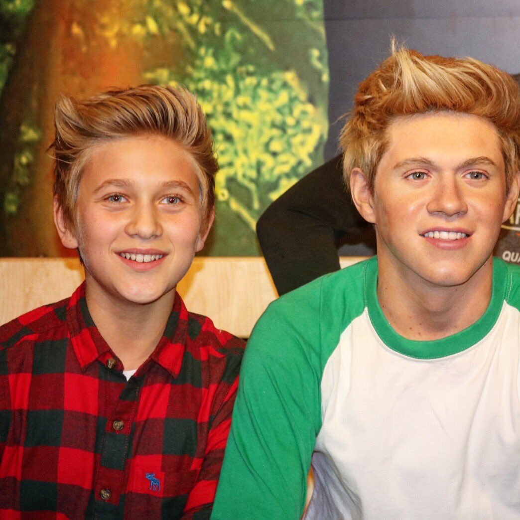 A lot of people have been saying that I look like Niall Horan🙃 #NiallHoran #MadameTussauds
