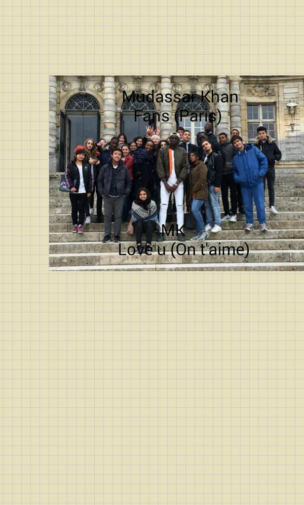 HansotiU's tweet photo. @mudassarkhan1 sir these r ur paris fan they r french n they love you n big fan of urs love you muddy sir https://t.co/F3ukchZI5l