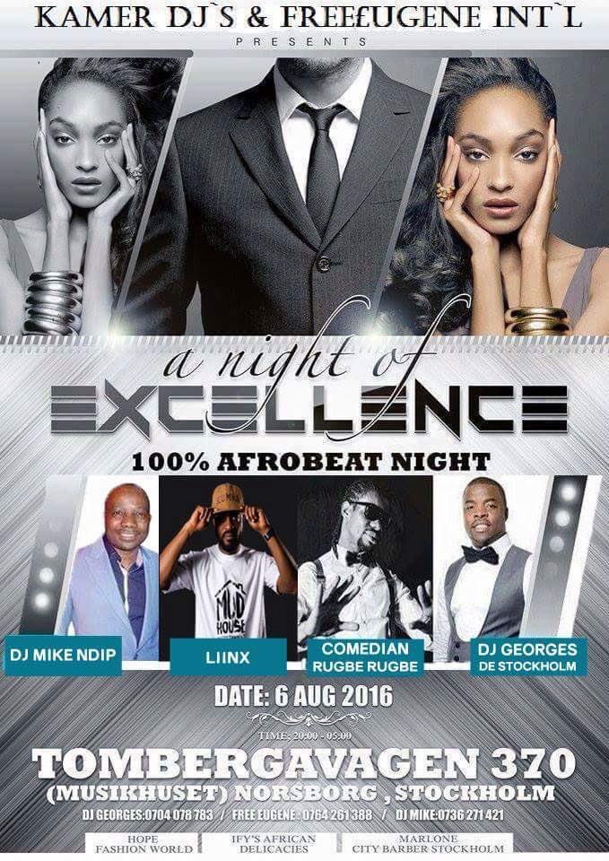 LiinxOfficial's tweet photo. The summer is underway. 1st stop Stockholm #6thAug #NightOfExcellence #LifeNoBeJoke #MudhouseEnt Show will be 💯💯🔥🔥 https://t.co/qS2RzJxajD