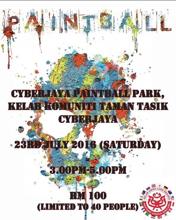 alyaa4life's tweet image. ✨✨BPN UK's sports directors are organising a charity paintball event! For more info, visit: m.facebook.com/story.php?stor…