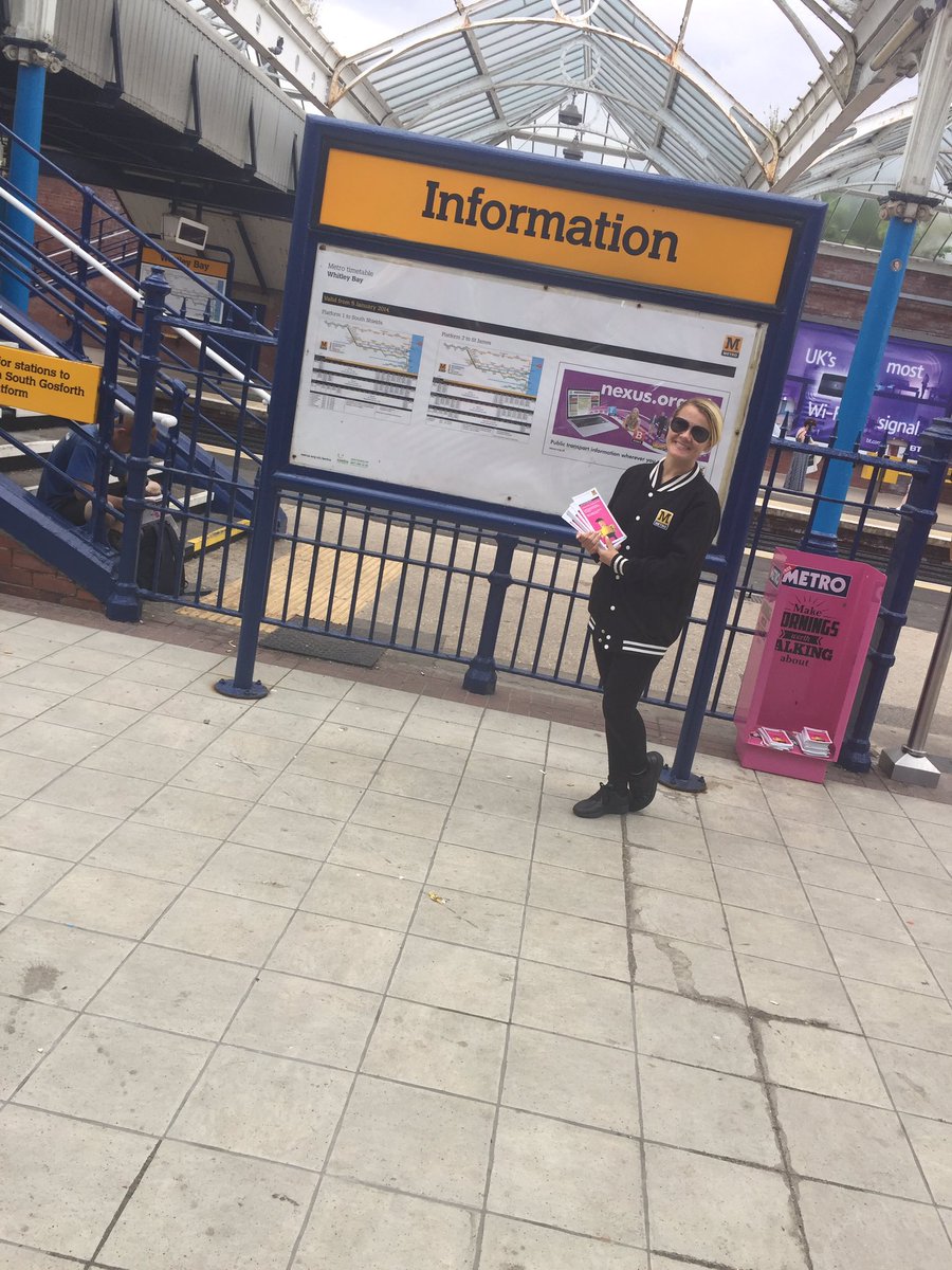 HelBeeEvents's tweet photo. @My_Metro the sun is shining at Whitley bay #linecloseinformation https://t.co/e5VDjG2HeP