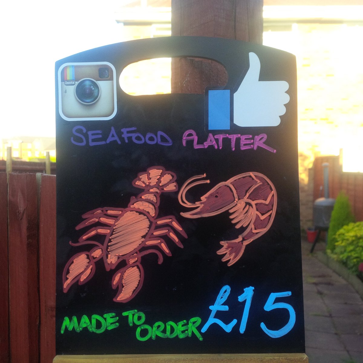 <a href="/Midlandsfdfest/">Midlands Food Fest</a> We've just added a hearty lobster tails and giant prawns dish to our menu for this weekend only! 😜