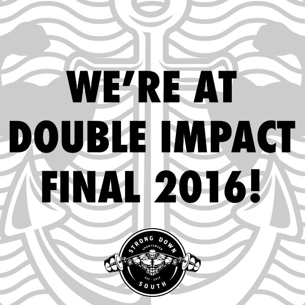 strongdownsouth's tweet image. We are the Main Sponsor of the Double Impact final 2016 this Saturday!

Find out more here - ow.ly/HurG302tl3l