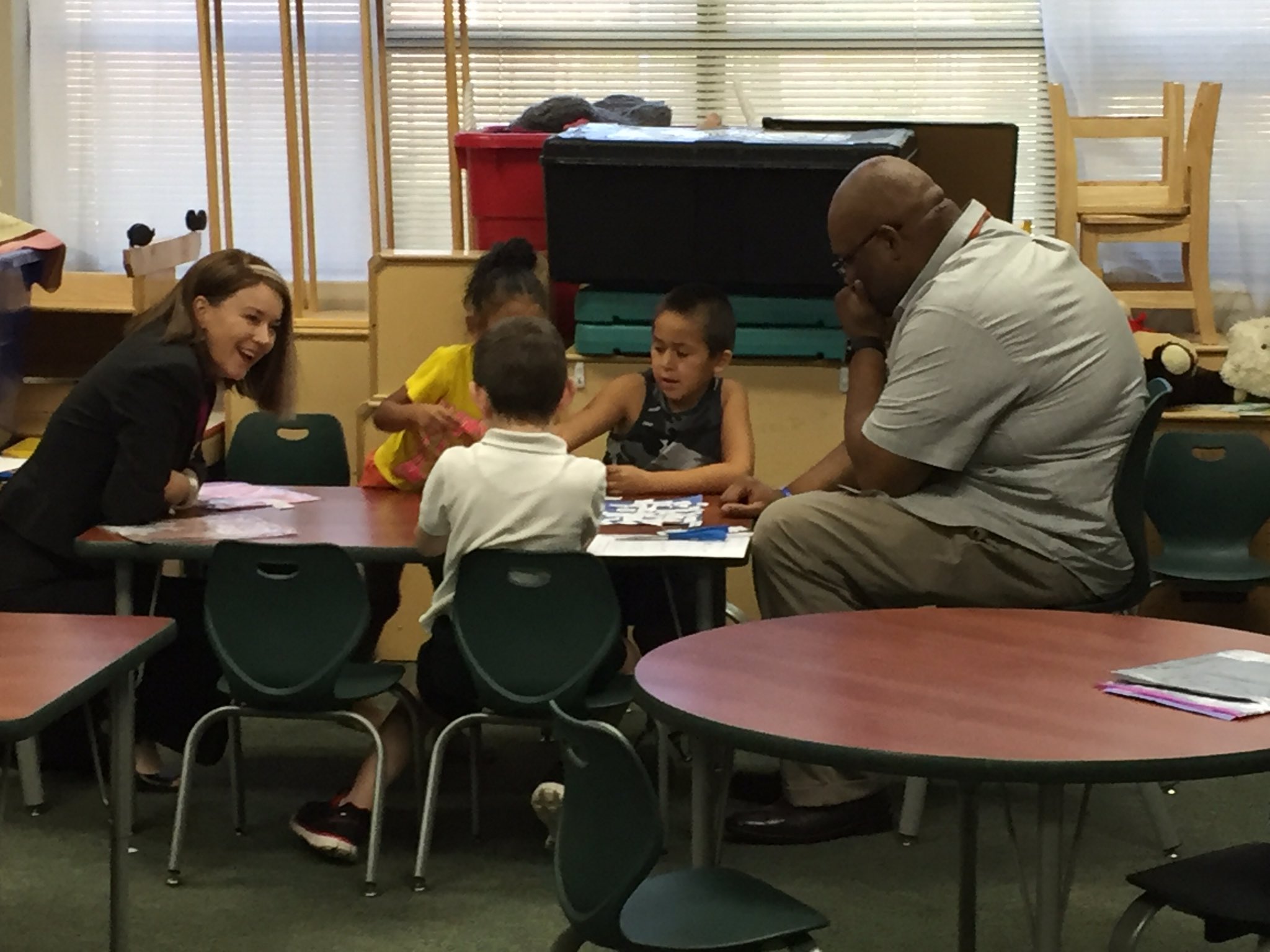TulsaSchools on Twitter "Supt deborahgist visits summer learners at