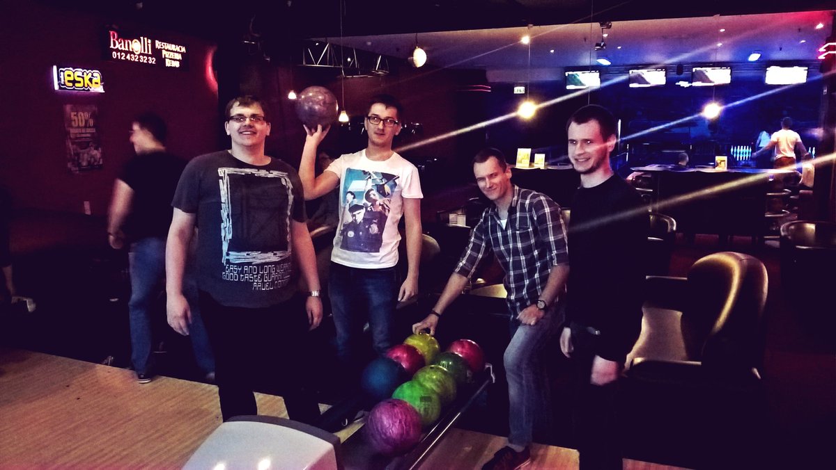 polcode's tweet image. #Polcode team in Krakow went bowling last night 😄 The game was pretty intense 😉 #omgkrk