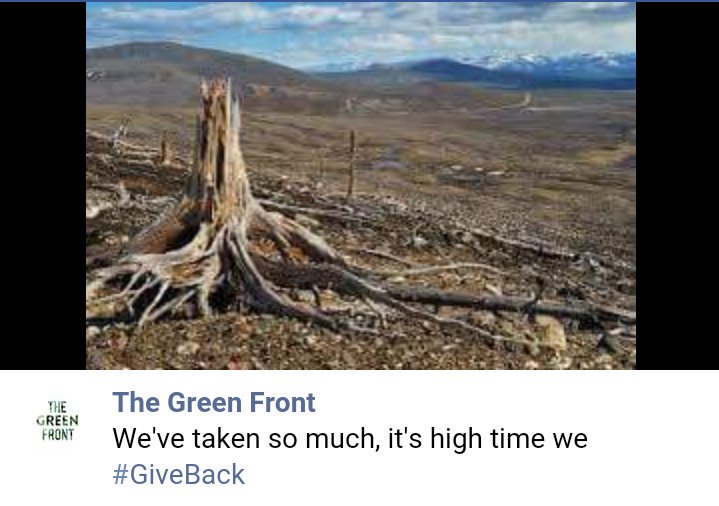 thegreenfront's tweet photo. #giveback https://t.co/IvEtomivNz